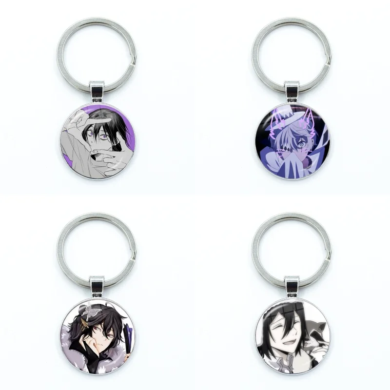 Anime Bungo Stray Dogs Fyodor Fan Art colgante de cristal llavero joyería encanto bolsa recuerdo llavero