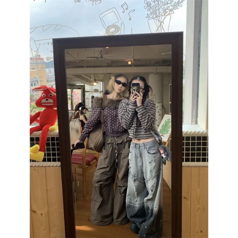 سويت شيرت نسائي بقلنسوة على شكل آذان أرنب حلوة وحارة بتصميم كاجوال بسحاب سترة قصيرة