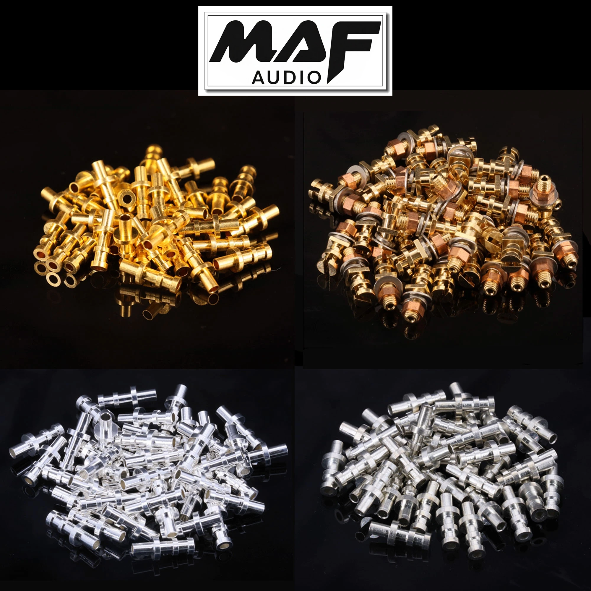 100pcs Copper DIY Project Turret lug Audio Tag Board Turret Board Terminal Board For Tube Amplifier Vintage