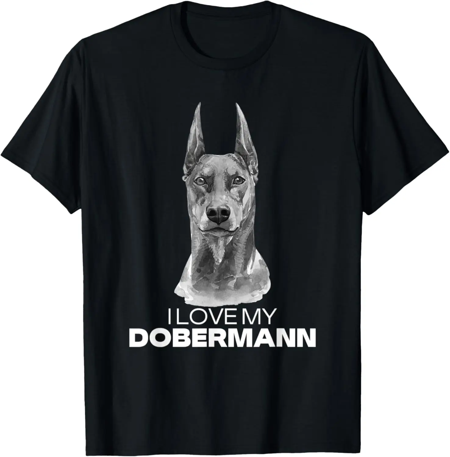 Doberman Dog I Love My Doberman T-Shirt