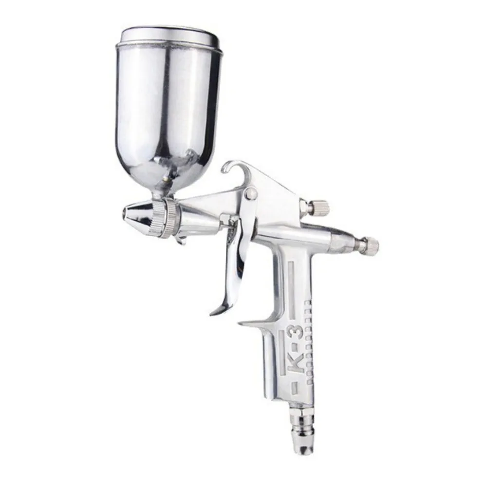 Mini Pneumatic Sprayer 0.5mm Nozzle Adjustable Car Painting Repair Airbrush Ergonomic 125ml Professional Sprayer