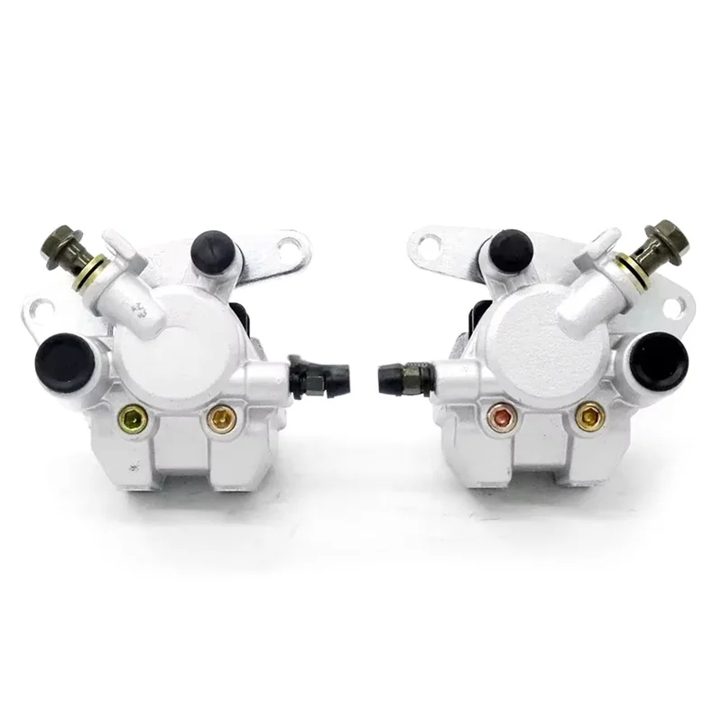 【قطرة السعر! !】 2 قطعة دراجة نارية ATV الجبهة L + R الفرامل الفرجار ل ATV رباعية بانشي كودياك أشيب YFM350 YFM400 YFM450 رابتو #2