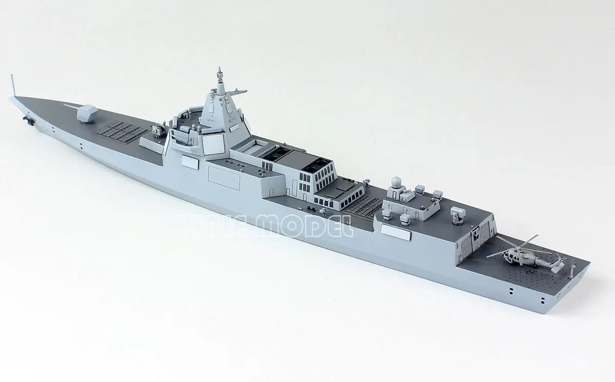 Dream Model Kit modello di nave assemblato in plastica DM70012 Marina cinese DDG Tipo 055 (1/700)