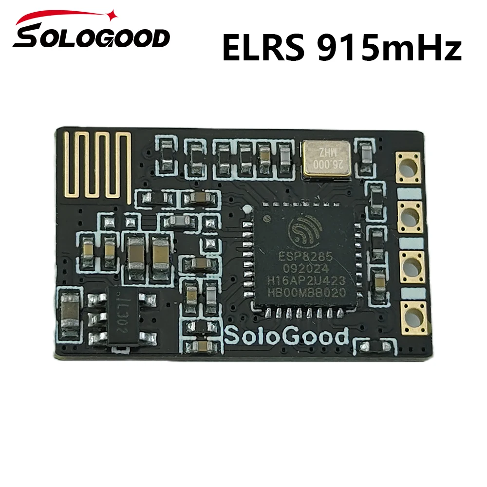 SoloGood ELRS 915mhz  Receiver ExpressLRS With T type Antenn Best Performance in Speeds Latency Range for RC Racing Drone