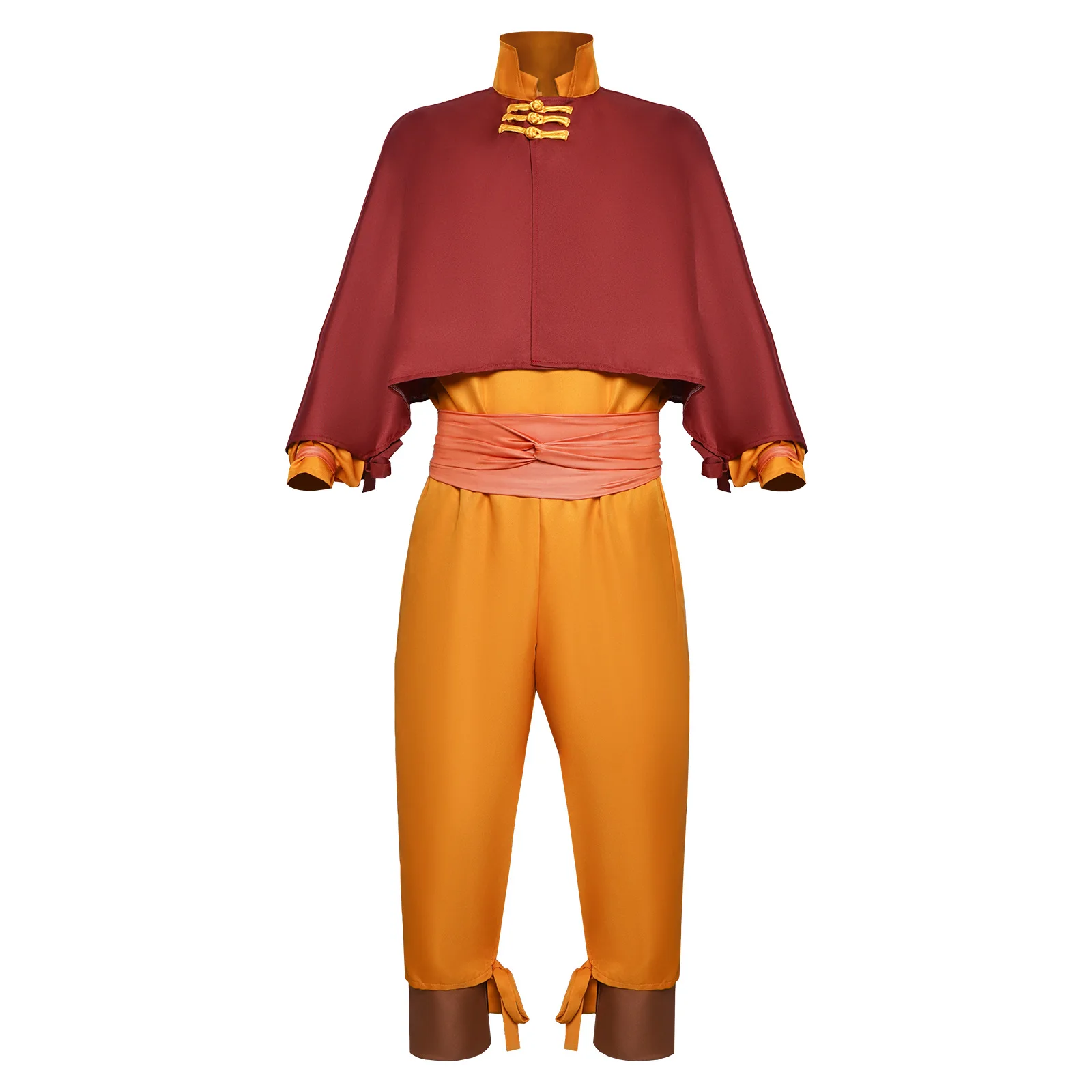 Anime Avatar Aang Cosplay Costume Outfit Uniform Full Set Halloween Carnival Disguise Suit For Adult Kids