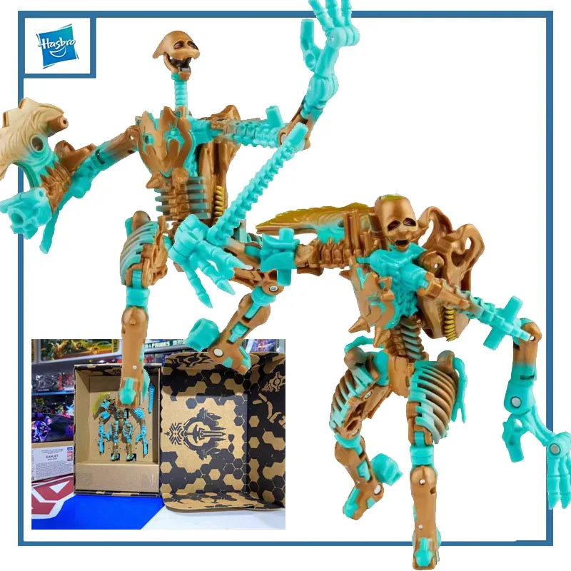 

Hasbro Original Genuine Transformers Dark Iron Guard Transmute Smokescreen Action Figure Toys for Boys Girls Collectible Model