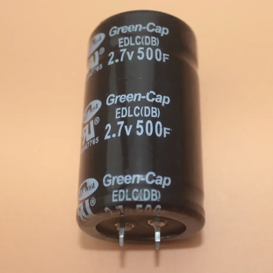 2.7V 500F Electrolytic Capacitor Metal Farad Capacitor Practical Electronic Components Automotive Circuit Essential