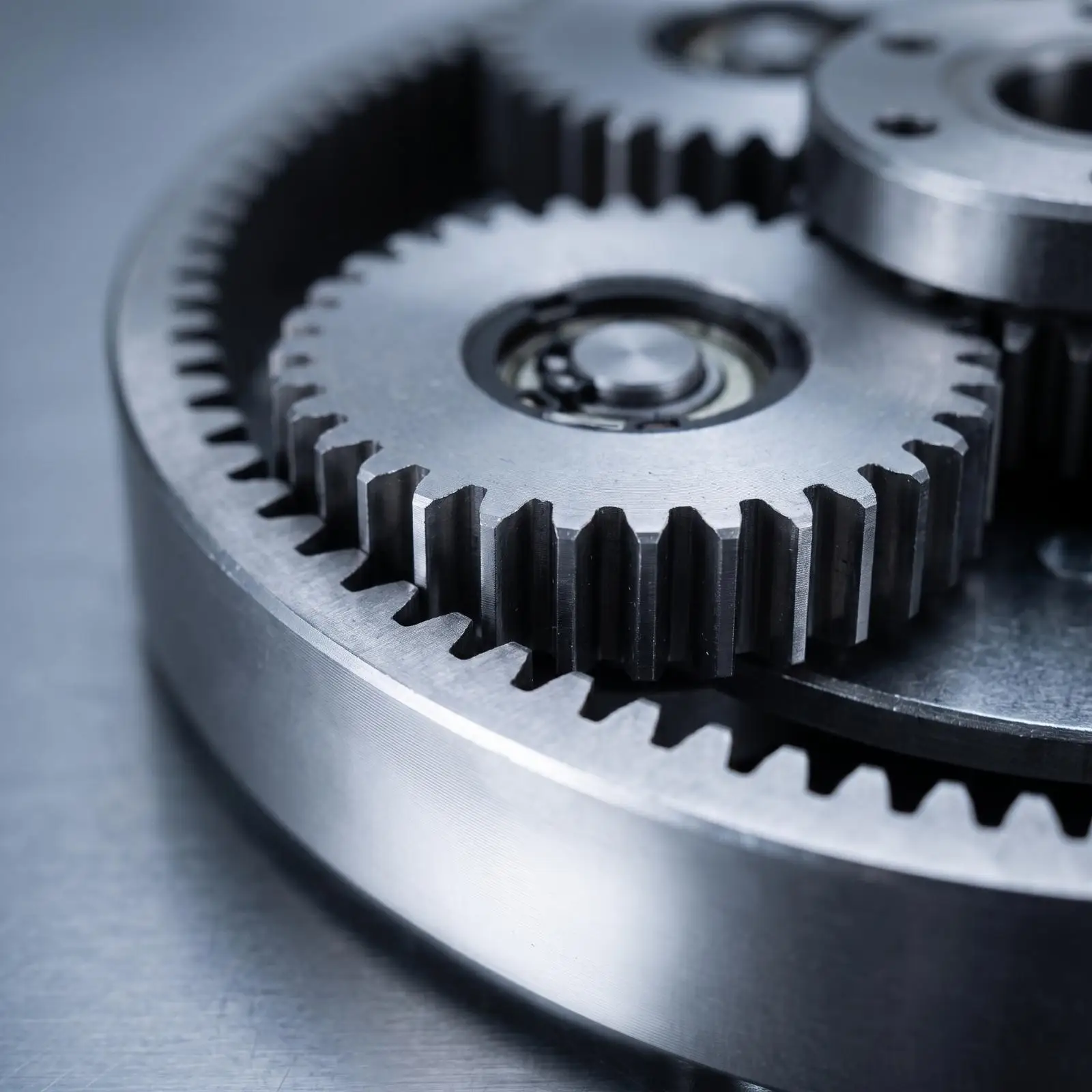 Electric Bicycle Gear for Motor Drivetrain with Bearings Sturdy Steel Round Toothed Circular Wheel Compact Size for Efficient