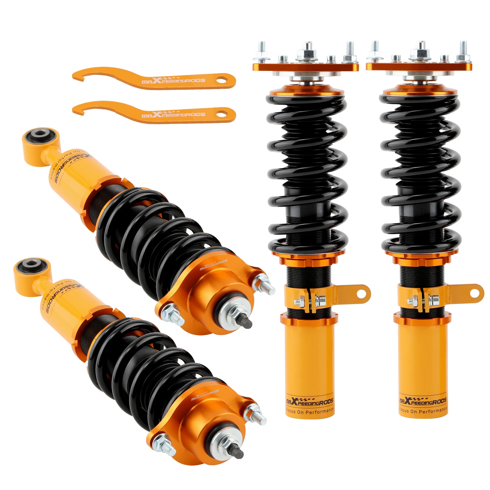 Coilover Spring For Mitsubishi Lancer & Ralliart CX CY Sportback 2.0 2008-2016 Adjustable Height Shock Absorber Suspension Kit