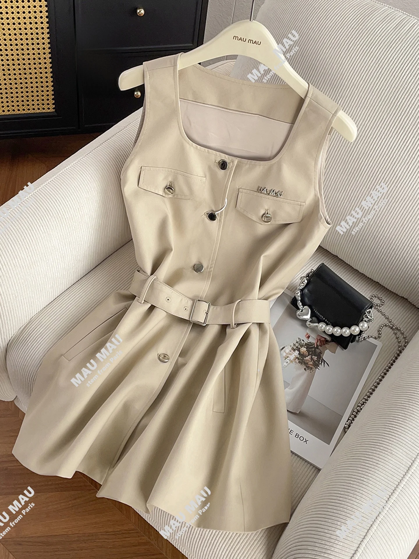 

Жилет с высокой талией Dr, женская элитная летняя рабочая одежда, с застежкой на талии Dr Commute Simple Sle Mid-Thi