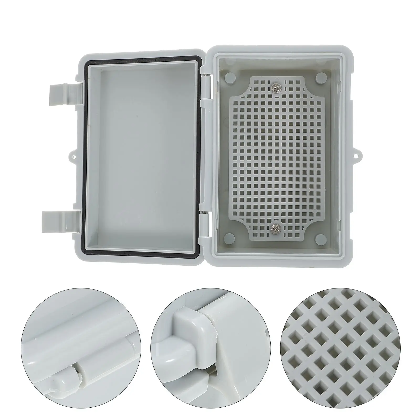 Cable Connectors Waterproof Cordless Plastic Electrical Enclosure White Outdoor Sockets Boxes
