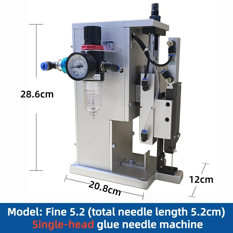 Pneumatic Glue Needle Machine Electric Label Gun Clothing Socks Toys Towels Price Tag Fixing Machine Glue Binding Machine view 6