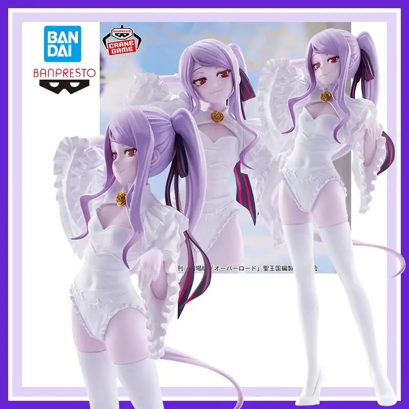 

Original Bandai Banpresto Overlord Glitter Glamours Shalltear Bloodfallen Anime Action Figures Model Gift Toy Collect 24Cm