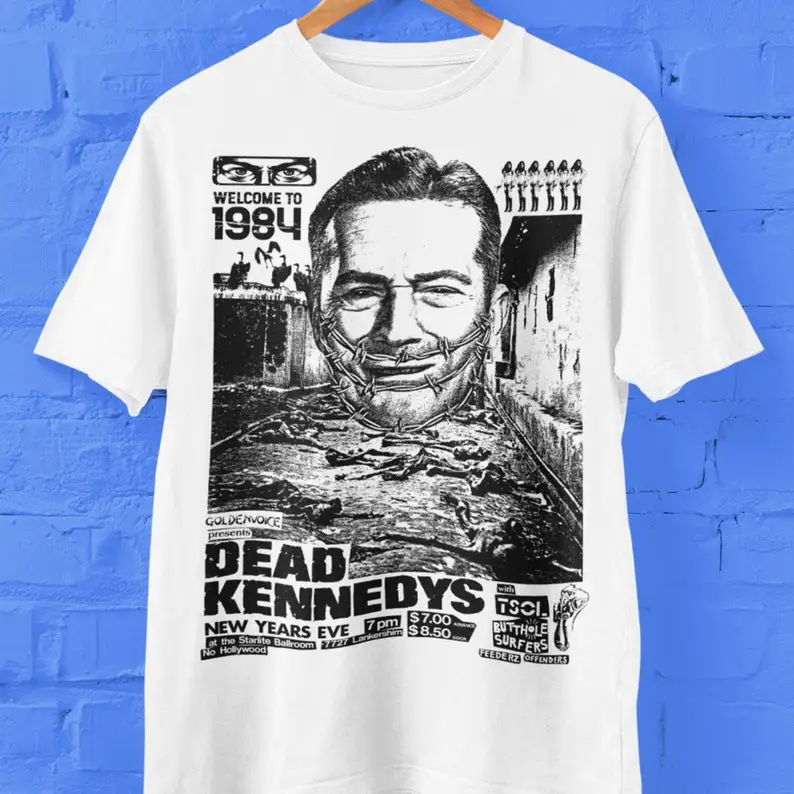 

Dead Kennedys 1984 Music Poster Tee T-Shirt