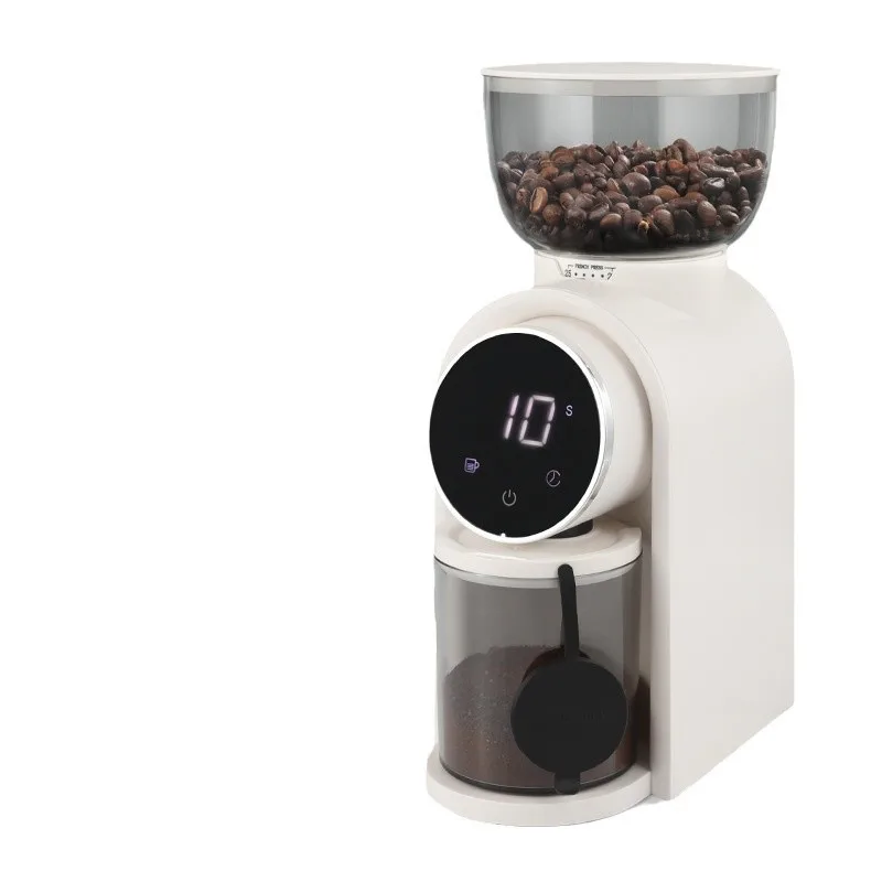 

Electric bean grinder, commercial coffee machine, large capacity steel core