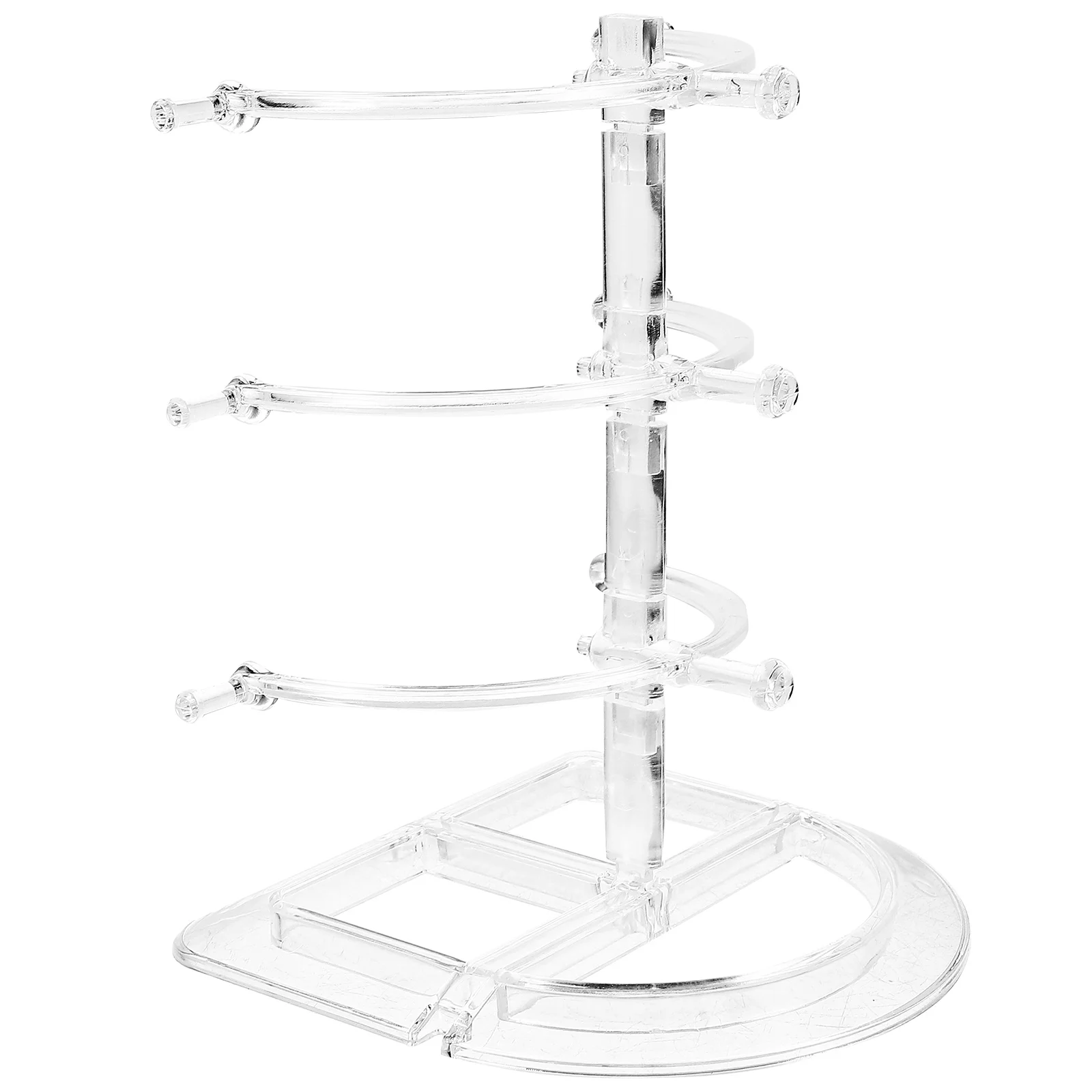 

Three Layer Clear Plastic Glasses Display Stand Eyewear ganizer Home Store Multi Layer Sunglasses Rack Holder Storage Solution