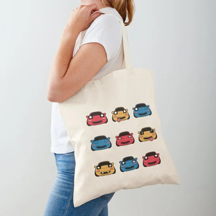 

MANY FACES OF MIATA Tote Bag shopping trolley bag shopper bag woman tote university Shopper