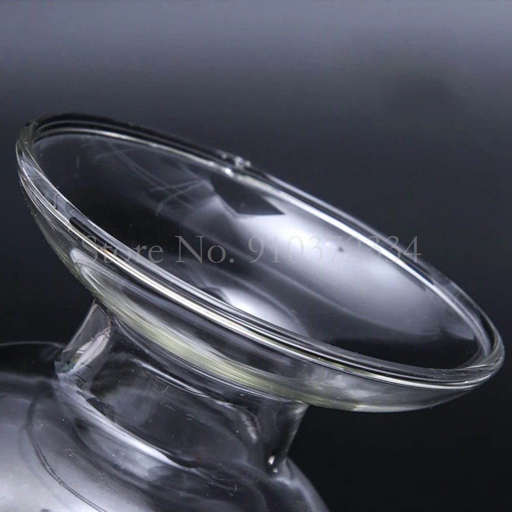 1pcs 125ml 250ml 500ml Lab storage sample glass bottle exhibit showing round flask with rubber stopper