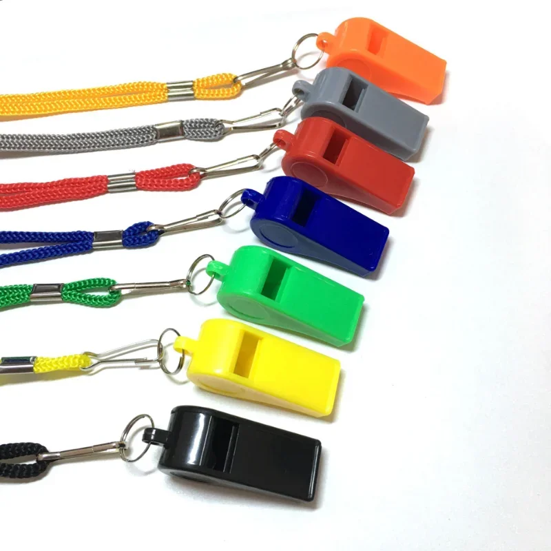 10 pcs Professional Coach Sports Football Basketball Referee Training Whistle Outdoor Survival With Cheerleading Tool