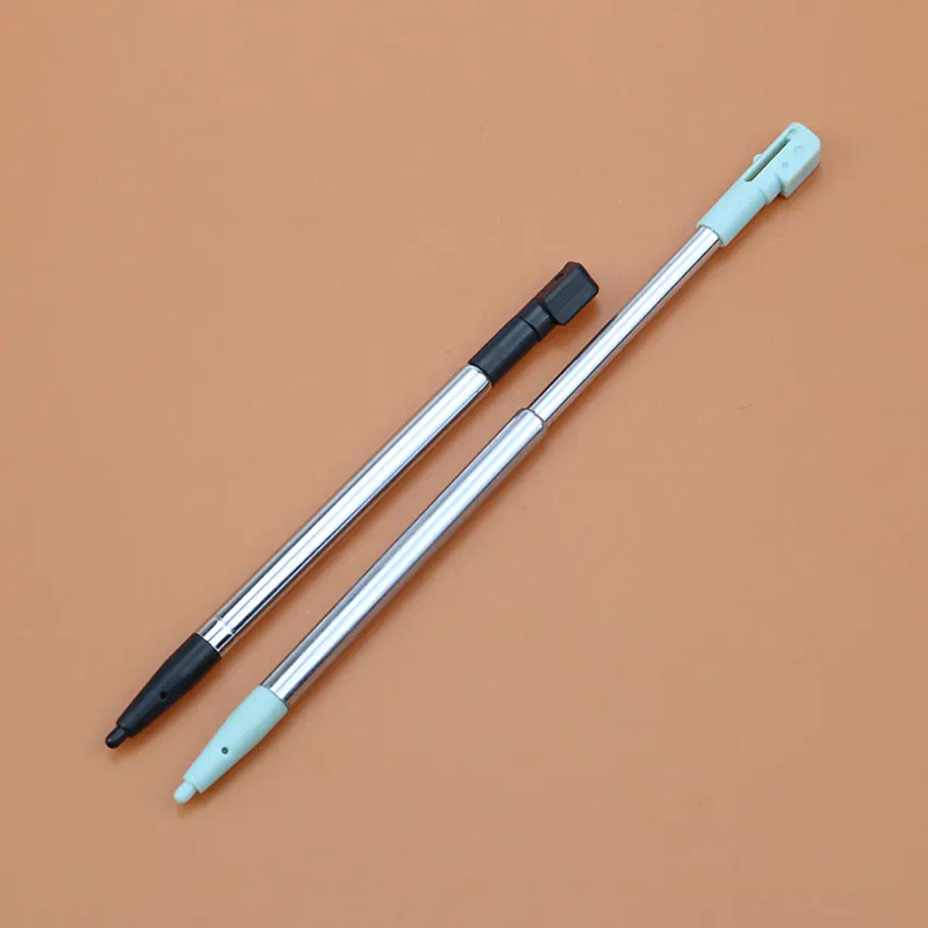 ChengHaoRan 5pcs 4 Color Metal Telescopic Stylus Multi-Color Plastic Stylus Touch Screen Pen For NDSi Portable Pencil Touchpen