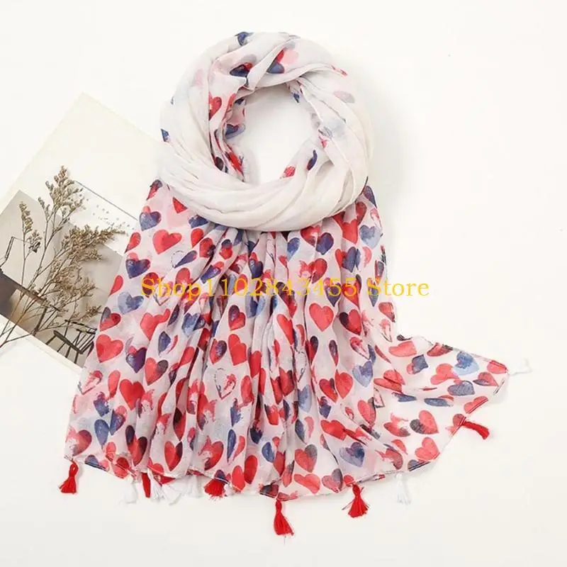 

49MC Floral Scarf Shawl, Suitable for Various Outdoor Activity and Daily Wear for Casual and Sports Activity