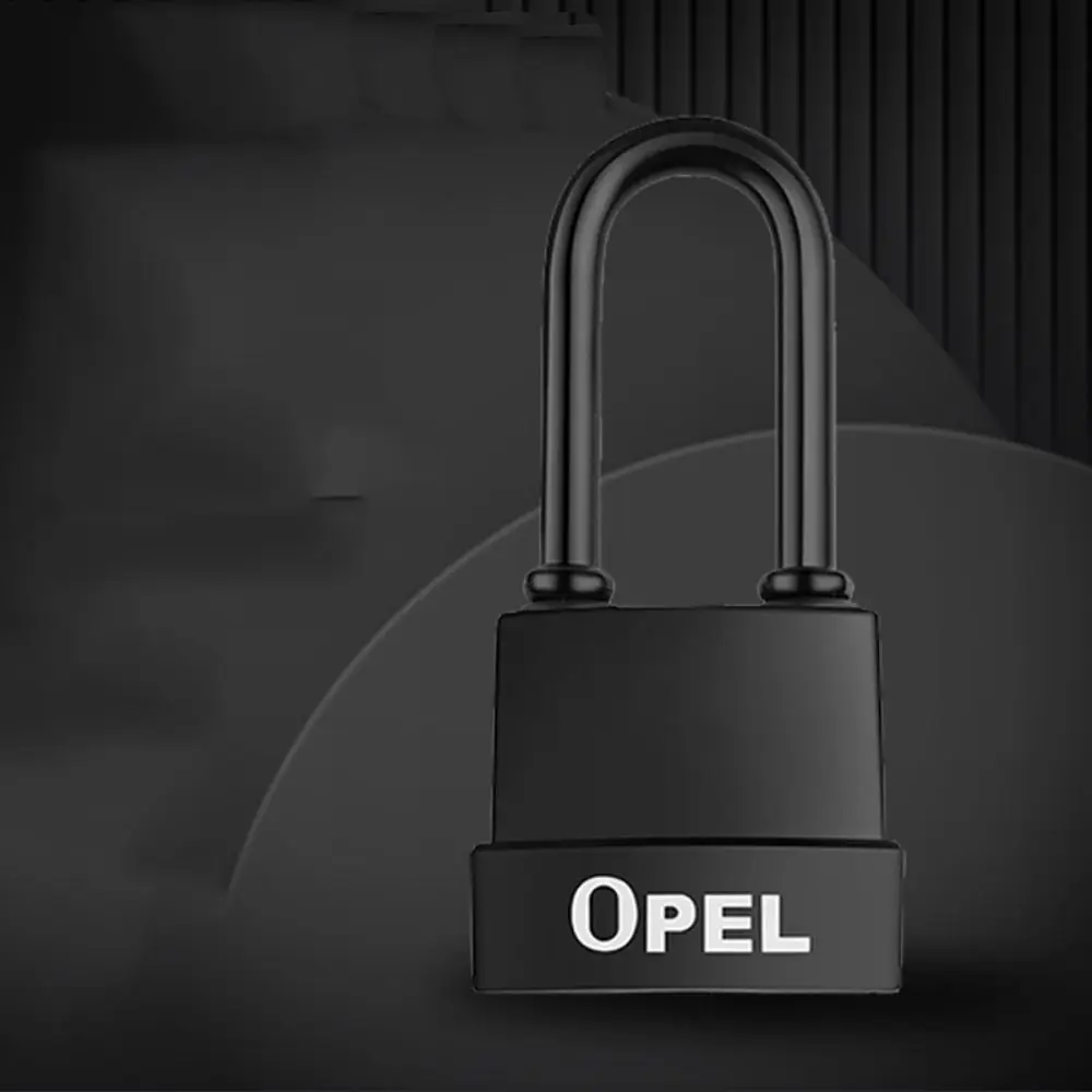 Useful Anti-theft Heavy Duty Padlocks Anti-cut Safety Long Shackle With Keys Security Lockpick Set