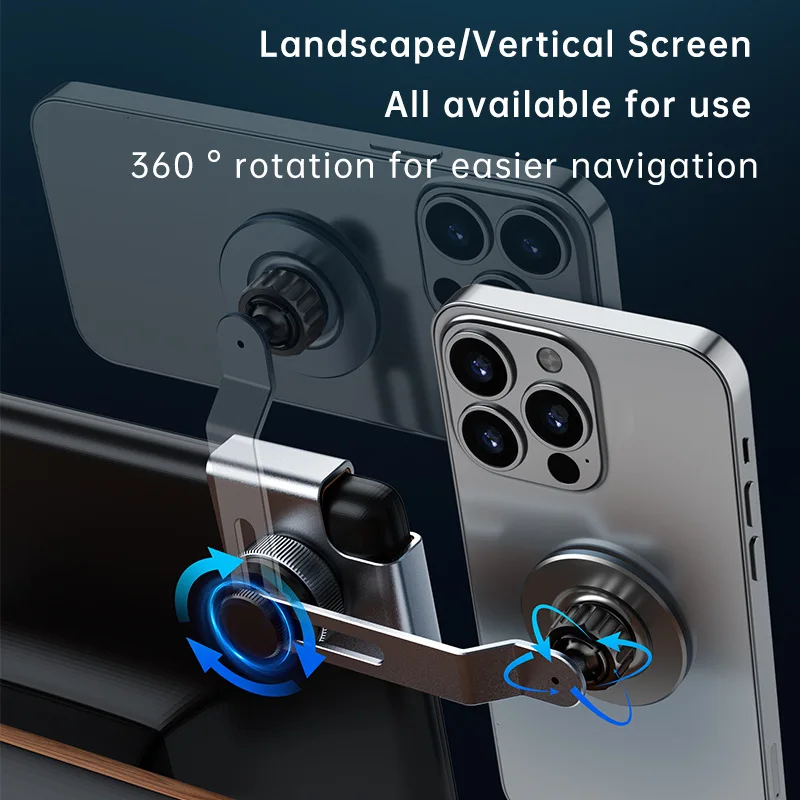 Supporto per telefono da auto supporto laterale per schermo per Tesla Model 3/Y/HIGHLAND 2024 accessori magnetici regolabili per telefono da auto