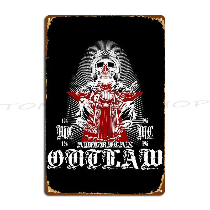 Gangster Criminal Syndicate Built Stronger  Metal Sign Mural Bar Funny Wall Decor Printing  Tin Sign Poster