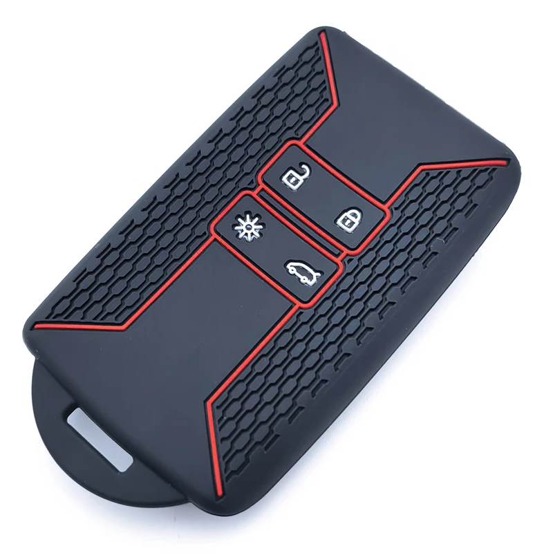 جديد سيليكون حافظة مفاتيح السيارة غطاء التحكم عن بعد فوب لرينو كابتور كوليوس كادجار أركانا ميجان داسيا داستر سانديرو ستيبواي