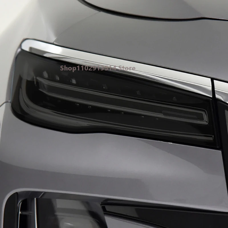 

For Red Banner H52018-2023 Accessories Car Headlight Protective Film Transparent Black TPU Car Repair Sticker