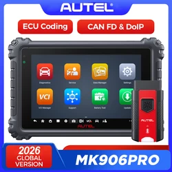 Autel MaxiCOM MK906 Pro MK906PRO Diagnostic Scanner Advanced ECU Coding Diagnostic Tool OBD2 Scanner PK MaxiSys MK906BT MS906