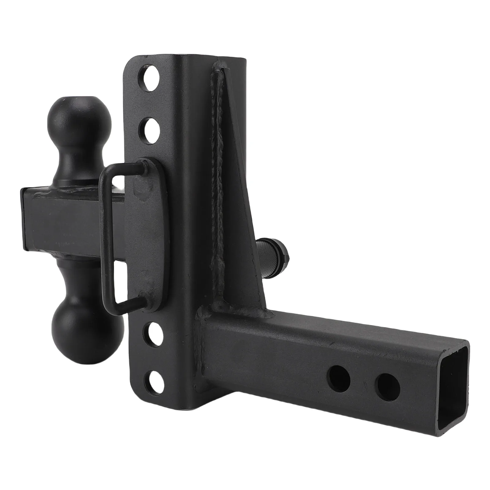 مقطورة وصلة مقطورة قابلة للتعديل الكرة جبل 6 بوصة قطرة الارتفاع الثقيلة وصلات السحب لاستقبال وصلة 2 بوصة سعة 12500 رطل #3