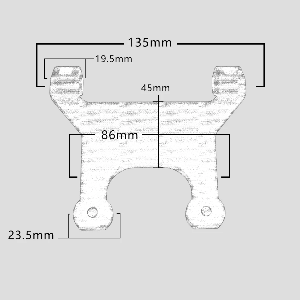 For Yamaha Tenere700 T700 T7 XTZ 690 tenere 700 2019 2020 2021 2022 Motorcycle Dash Stabilizer Anti Vibration Bracket Moto Parts