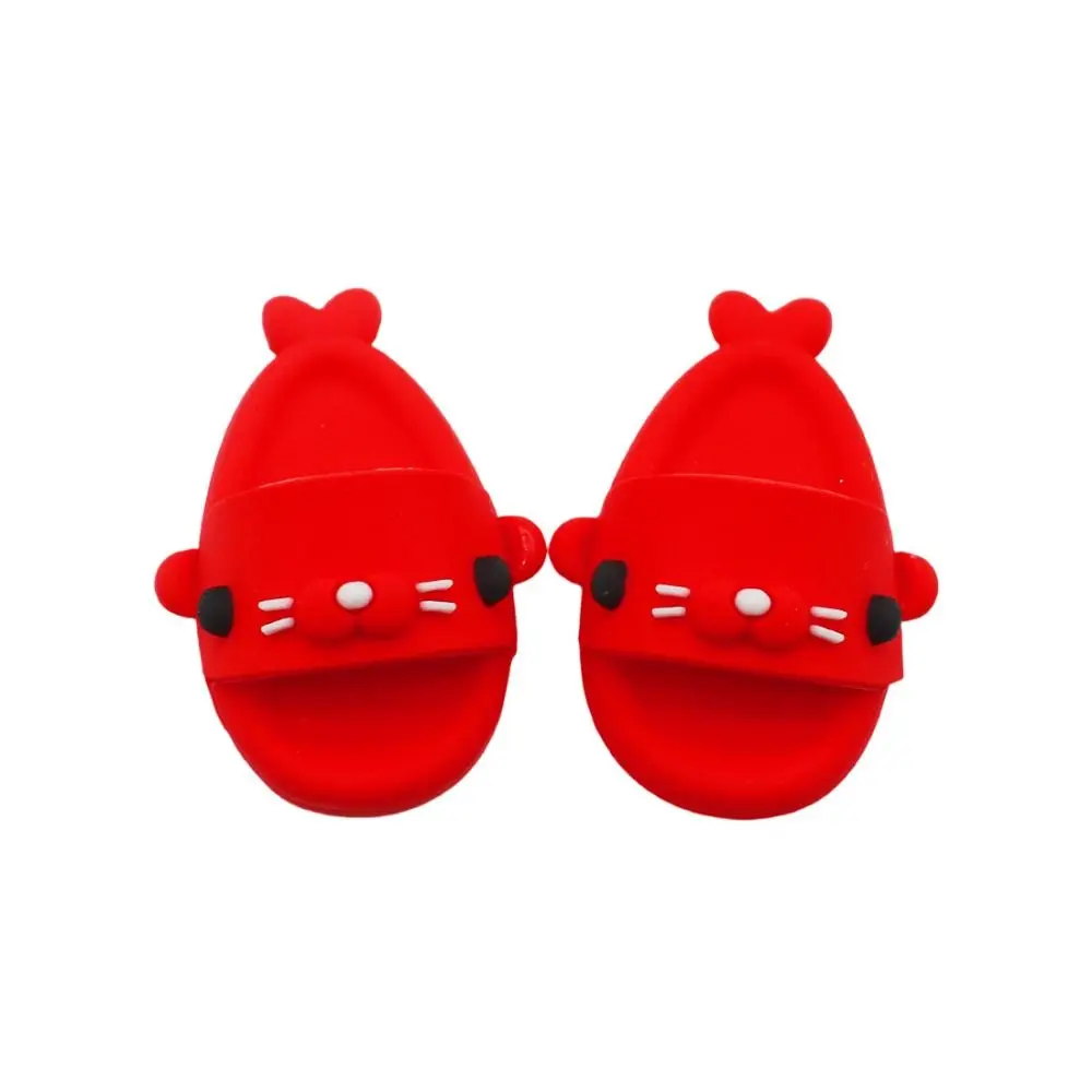 Round Toe Doll Seal Slippers Mini Slippers 1/6 BJD Doll Shoes Plastic Cartoon OB11 Seal Shoes For Ob11 1/12 Bjd Doll