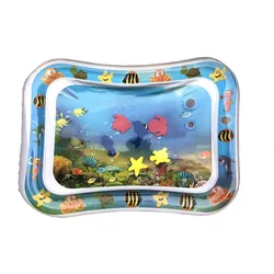 Baby Kids Water Play Mat Inflatable Infants Tummy Time Playmat Toys for Children Summer Swimming Beach Pool Game Cool Carpet Toy