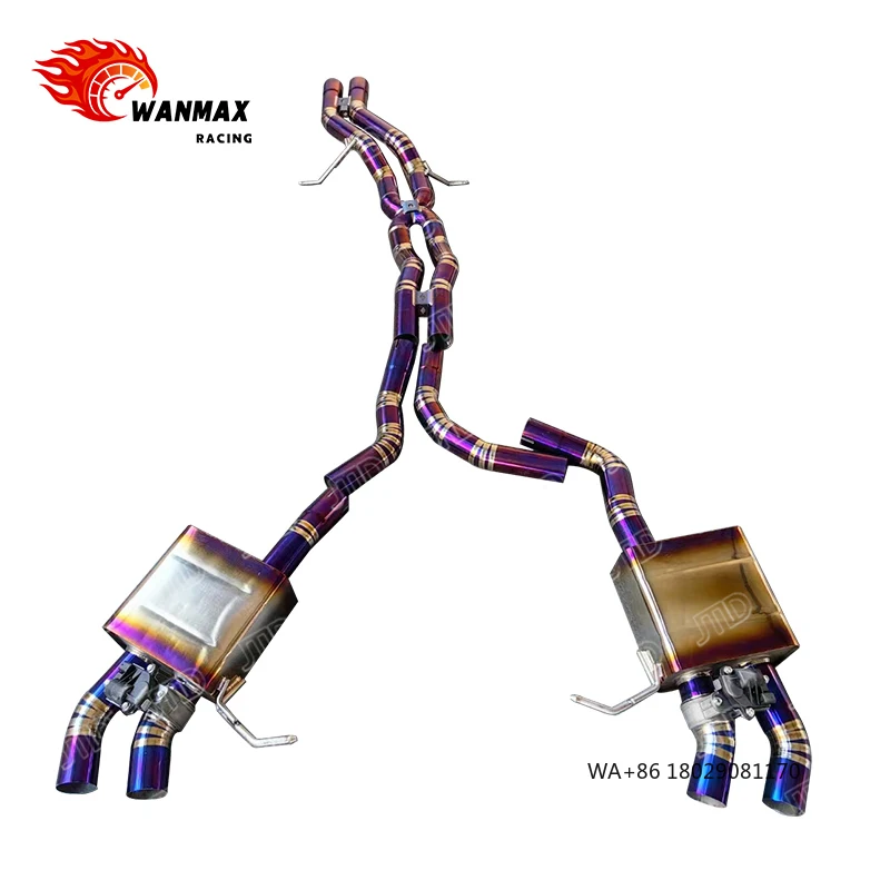 

Титановая выхлопная система Valvetronic Catback для S 3.0L GTS Turbo 2.9L JTLD, высокопроизводительная выхлопная система