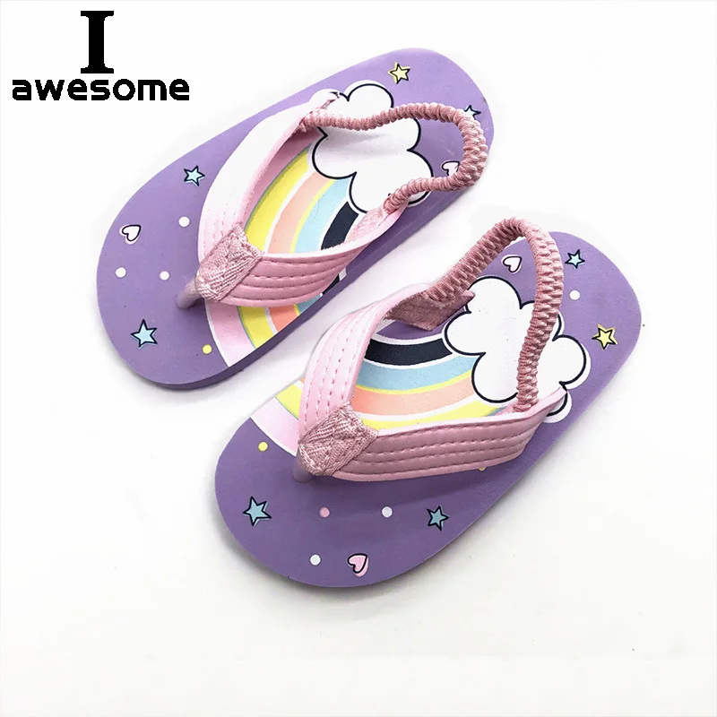 

Children Slippers Boys Flip-flops Summer Casual Sandals Fashion Waterproof Child Beach Shoes Baby Girls Home Shoes Kids Slippers