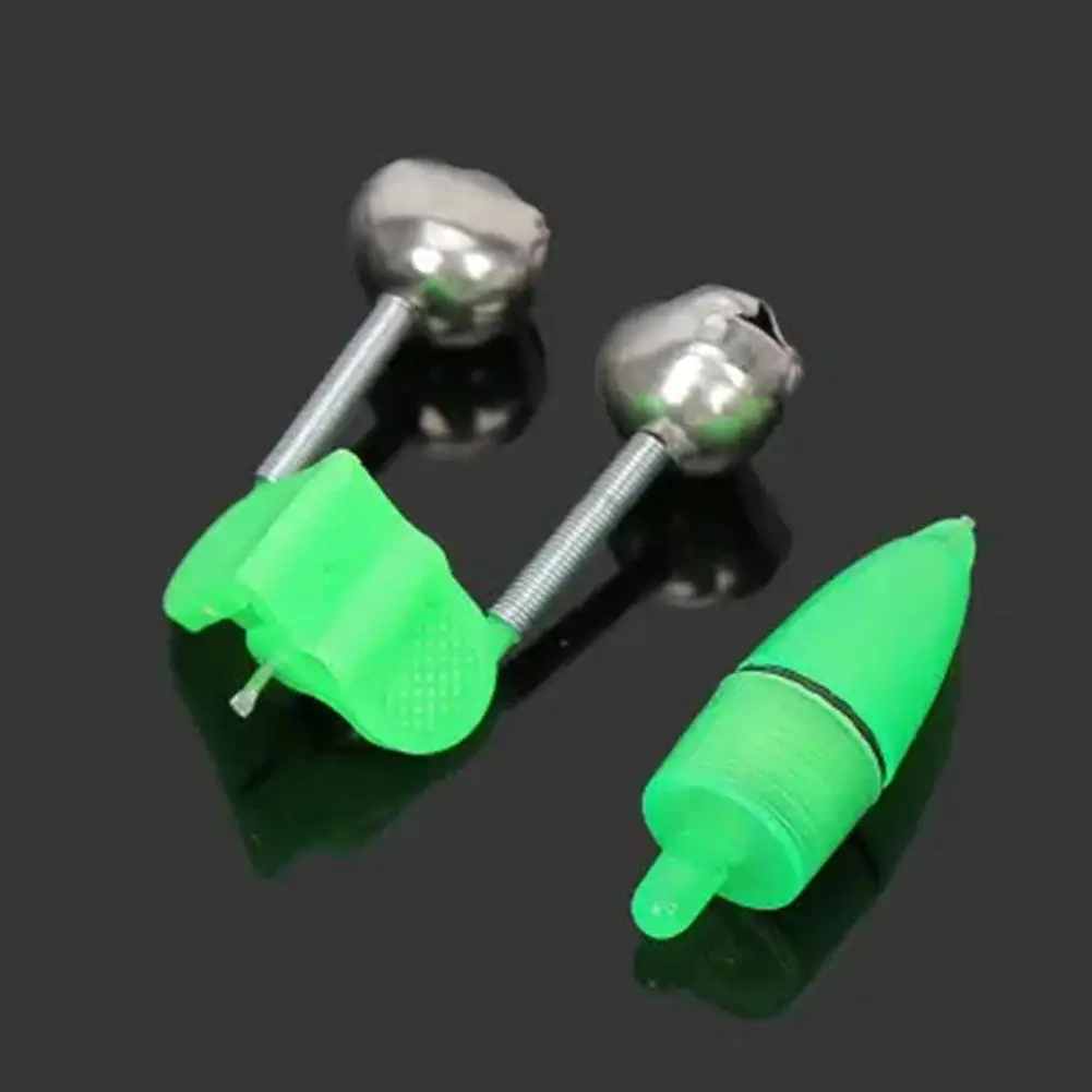 10-100PCS Rod Tip Clamp Angelrute Fisch Biss Locken Alarm Angeln Glocken Angeln Zubehör Geschenke 2024 Alarm Twin glocke Ring Clip – Detail 11