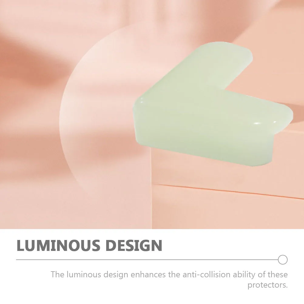 

10 шт. светящиеся защитные уголки для детей, защитные уголки для мебели из ПВХ, защитные бамперы для краев стола, предотвращающие столкновения