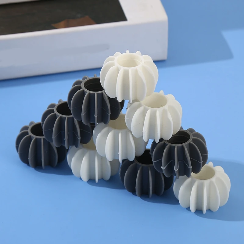 Silicone Laundry Ball Anti-Tangle Catcher Reusable Clothes Cleaning Tools Washing Machine Pet Hair Remover Filter Durable White