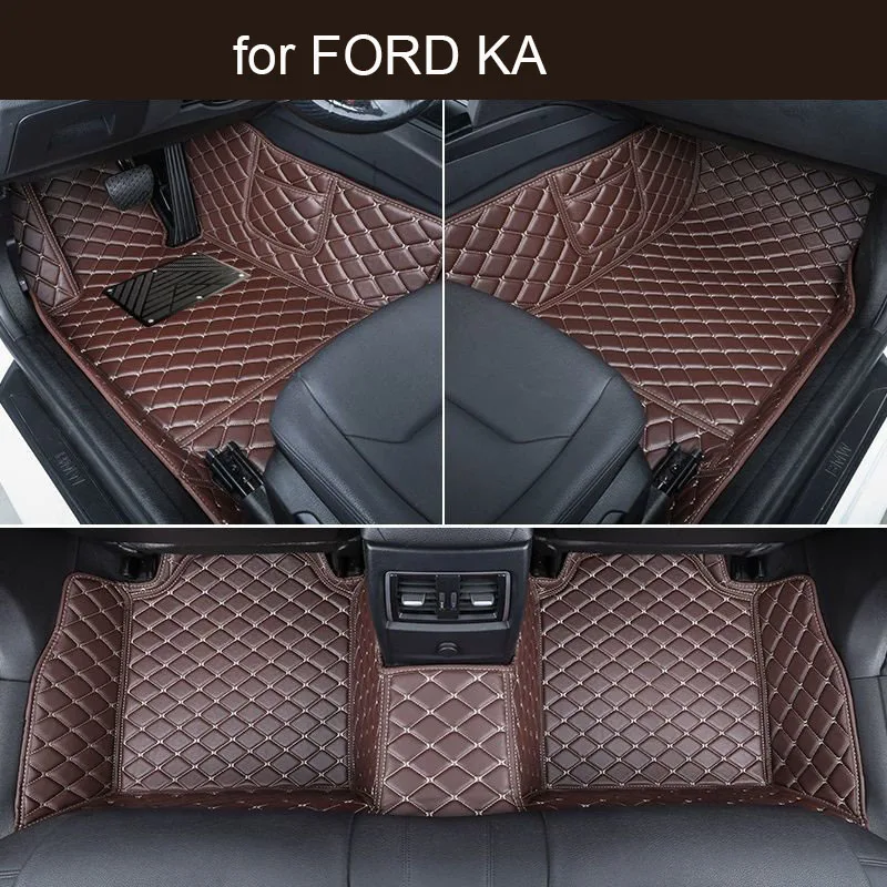 Car Floor Mats for FORD KA  2019 Accessories Customized Auto Carpets