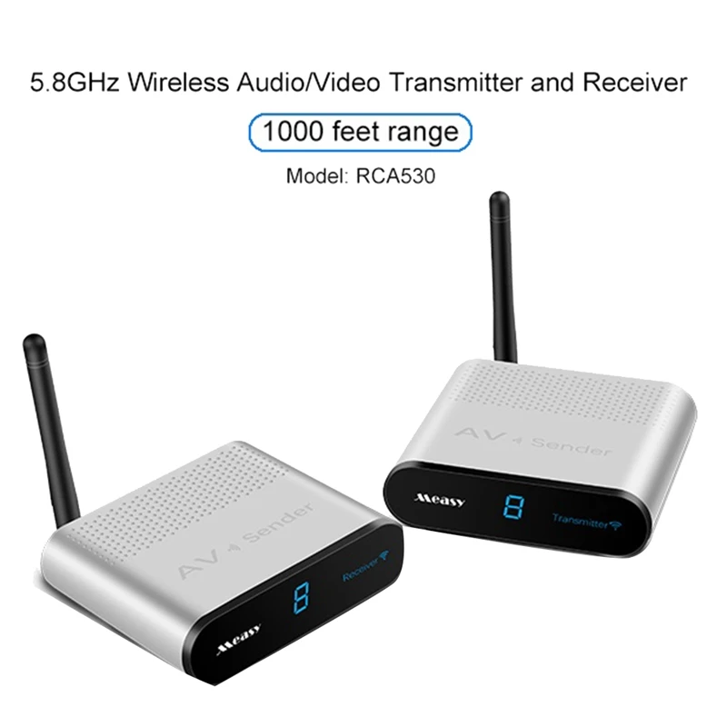 AV530 5.8Ghz Wireless Video Digital Set-Top Box Wireless Sharing Multifunction Transmitter Receiver