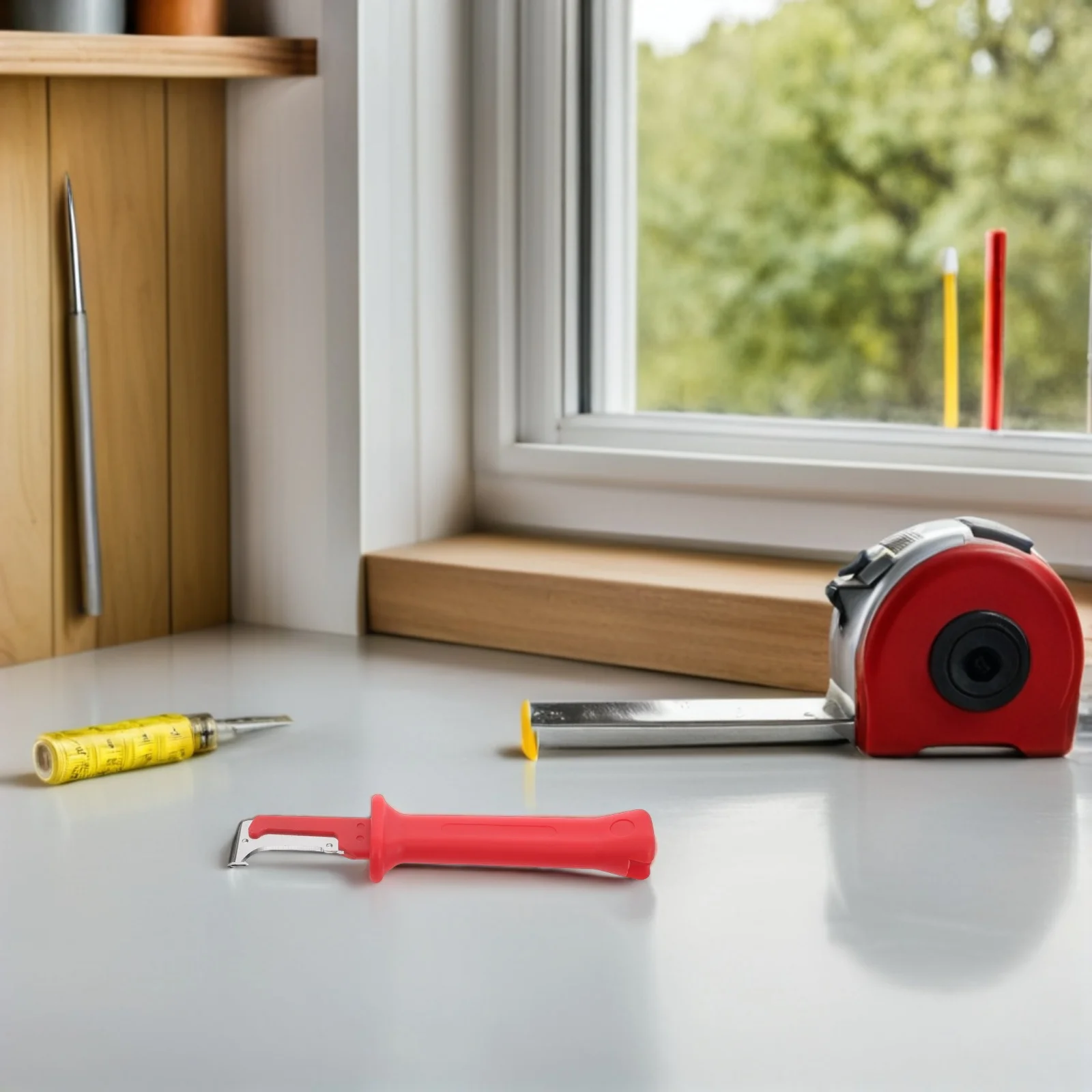 

Insulated Wire Stripper Manual Cable Dismantling Tool For Electricians Precision Electrical Work Knife - Industrial