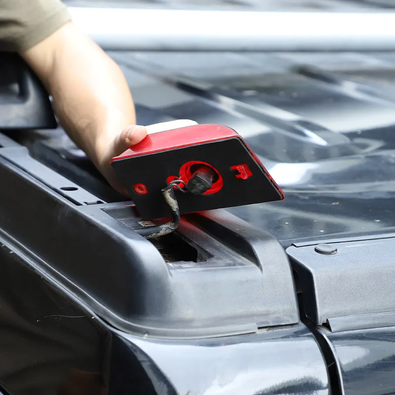 Roof Side Light Running Light Leakproof Gasket Sticker Foam Cotton Black For Hummer H2 2003-2009 Car Accessories