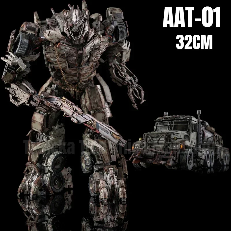 In Stock Alien AttackToys Transformation AAT-01 AAT 01 Gavatron Tanker Truck Mackron King of The Prairie KO Action Figure Robot