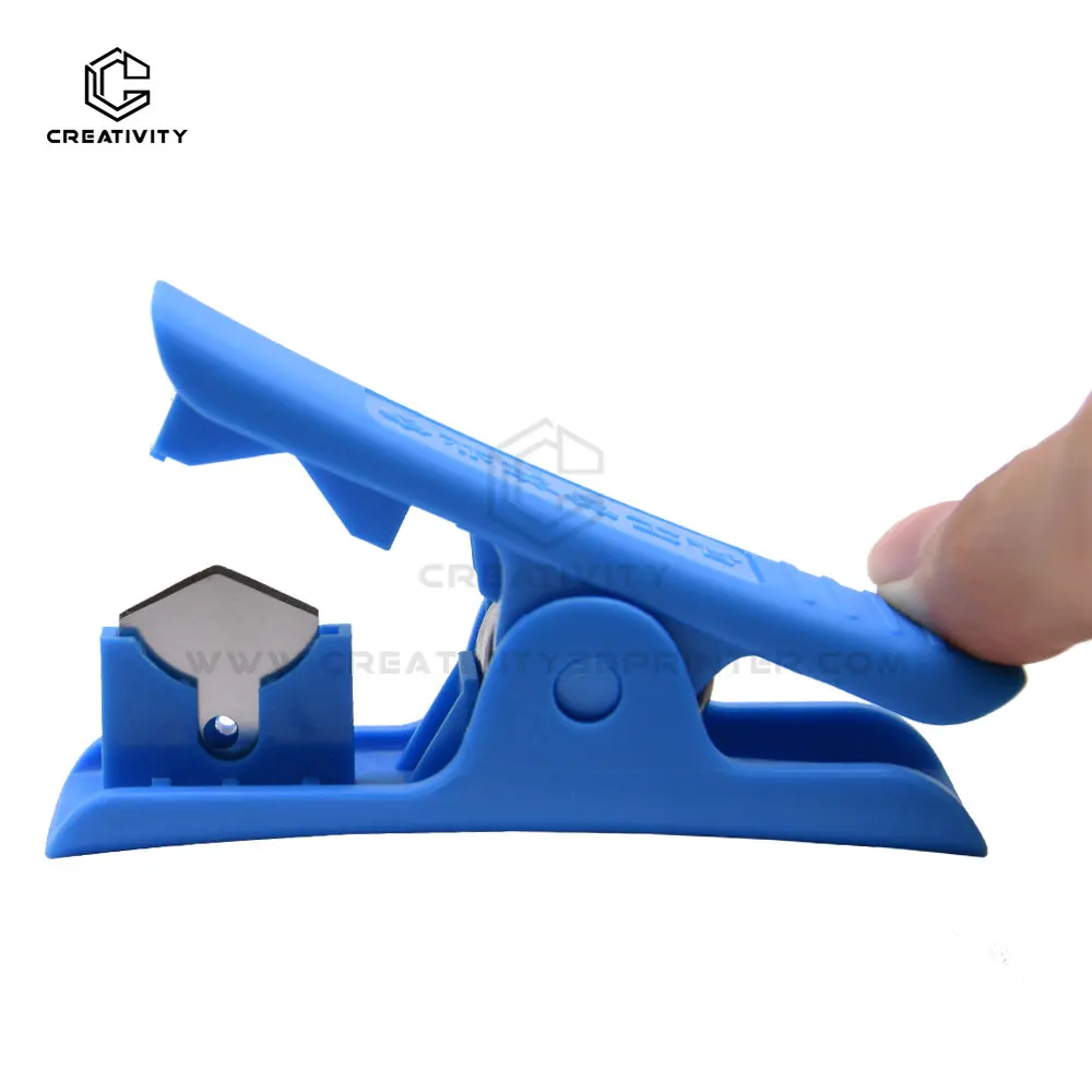 Creativiteit 3d Printer Onderdelen Ptfe Buis PC4-M6 PC4-01 KJH04-M6 Pneumatische Connector Pijp Cutter Tool Kit Voor Ender3 Cr10 3d Printer
