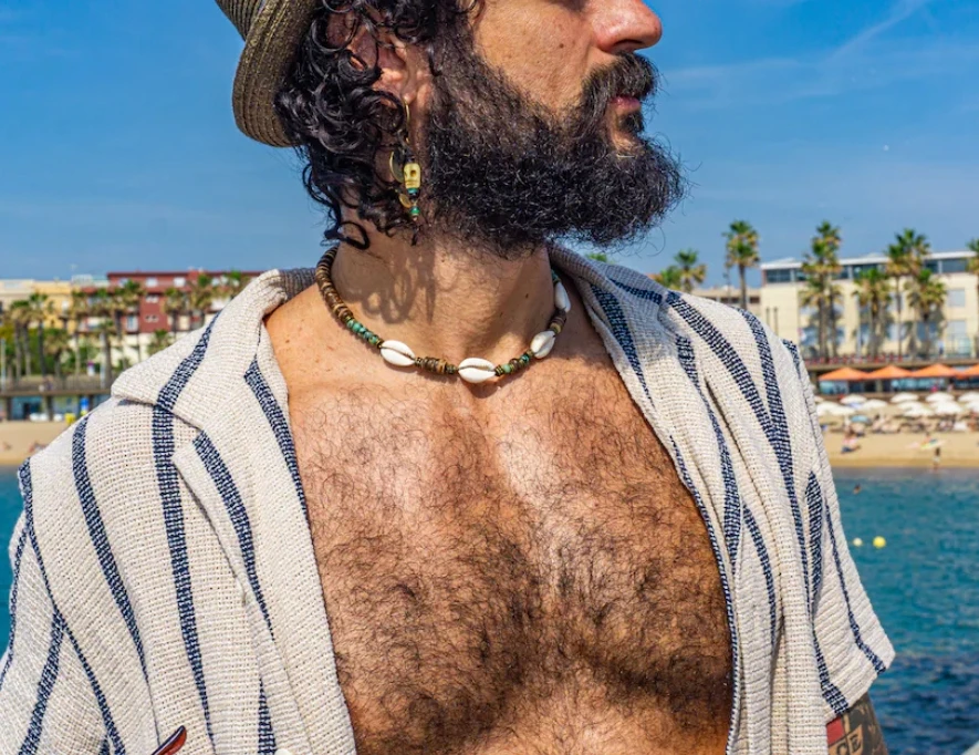 

NADEEM Summer Vacation Coconut Shell Beads Necklace Bracelet for Men Bohoemian Sufer Necklace Father Jewelry Set Gift Wholesale