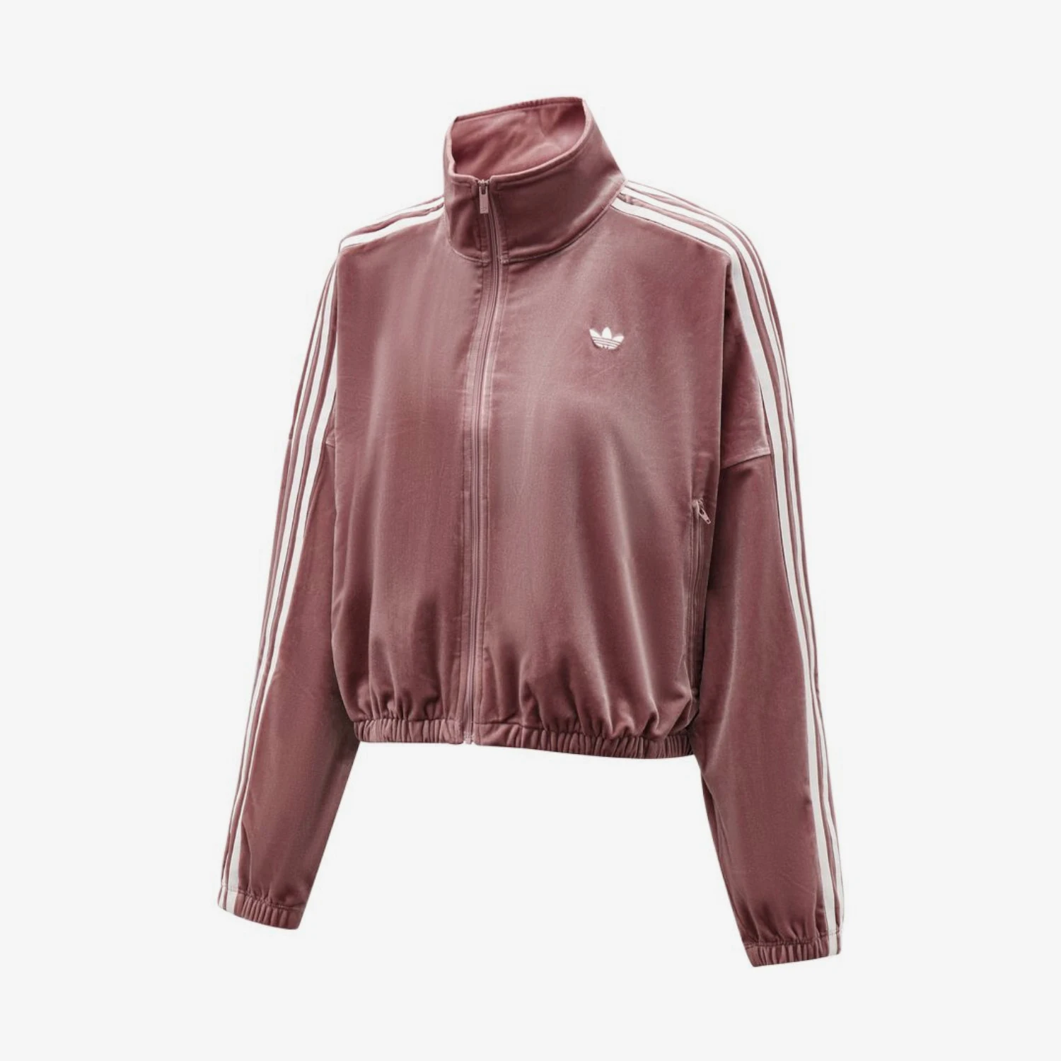 Adidas genuine clover women's long sleeved zipper comfortable jacket jacket KR9595