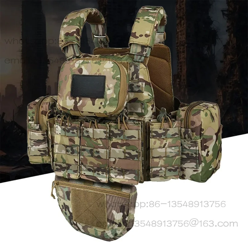 Quick-release 6094 vest, outdoor expansion multi-functional breathable vest can be equipped with accessories spot quick delivery