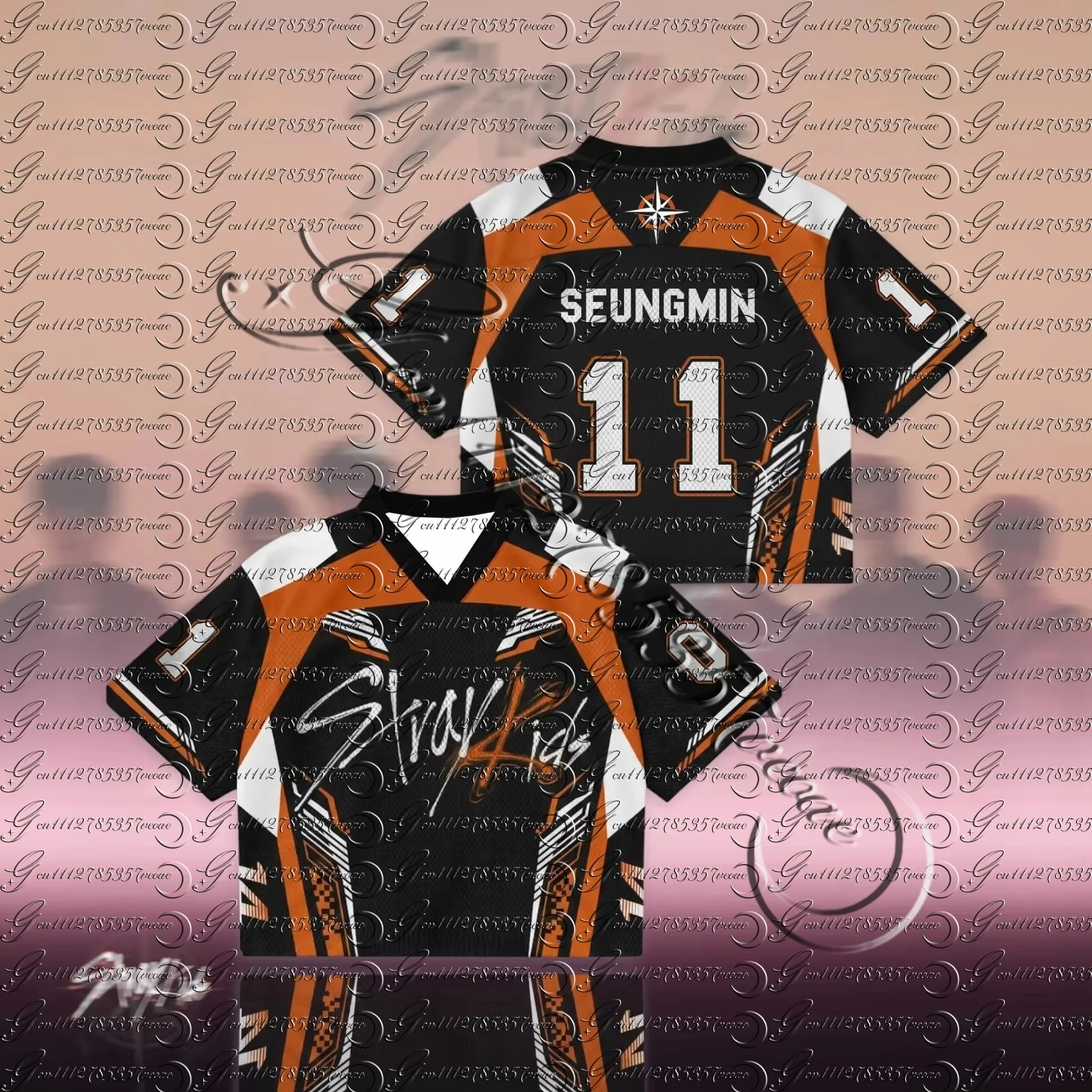 2026 Neues Orange Season Come Back Trikot Geschenk für die Fans – Locker sitzende, atmungsaktive, schnell trocknende Kurzarm-Tops für Herren und Damen – Familien-Partnerlook – Detail 9